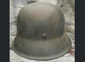 Restored German helmet M42, Waffen SS