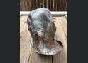 German helmet M17 / from Leningrad