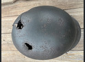 Wehrmacht helmet M40 / from Velikiye Luki