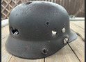 Wehrmacht helmet M40 / from Velikiye Luki