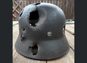 Wehrmacht helmet M40 / from Velikiye Luki