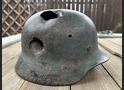 Wehrmacht helmet M40 / from Stalingrad