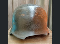 Wehrmacht helmet M40 / from Stalingrad