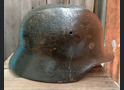 Wehrmacht helmet M40 / from Stalingrad