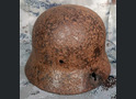 Wehrmacht helmet M35 DD / from Stalingrad