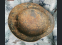 German helmet M40 / from Leningrad