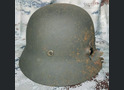 Wehrmacht helmet M40 / from Stalingrad