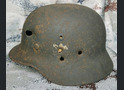 Wehrmacht helmet M40 / from Stalingrad