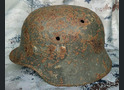 German helmet M35 / from Stalingrad