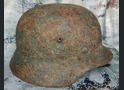 German helmet M35 / from Stalingrad