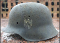 German helmet M42 / from Koenigsberg
