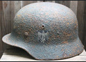 Wehrmacht helmet M40 / from Kursk