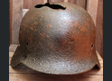 Waffen SS helmet M40 / from Novgorod