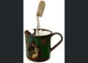 Soviet mug with spoon
