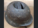 German helmet M40 / from Koenigsberg