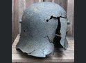 German helmet M17 / from Königsberg