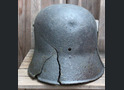 German helmet M17 / from Königsberg