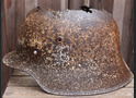 German helmet M42 / from Karelia