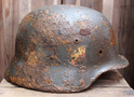 German helmet M35 DD / from Königsberg