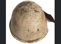 Winter camo Soviet helmet SSh39 / from Demyansk pocket