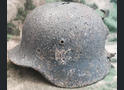 German helmet M40 / from Königsberg