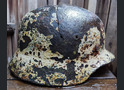 Winter Camo Wehrmacht helmet M40 / from Novgorod