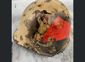 Restored Soviet helmet