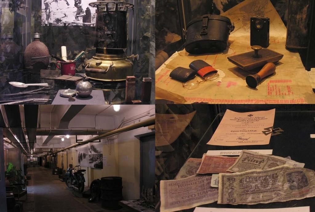 Exhibits in the “Memory” museum in the Department store building