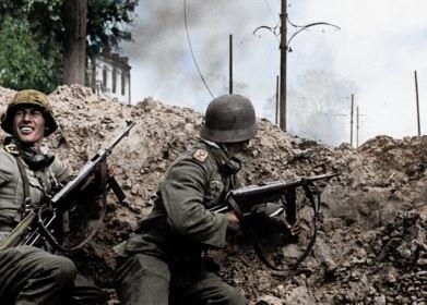 The Germans in the battle for Stalingrad