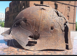 Soviet helmet SSh-36 from village Peskovatka