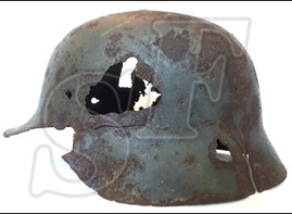German steel helmet M35 from Mamayev Kurgan (Stalingrad)
