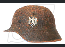 German helmet М35 from Stalingrad