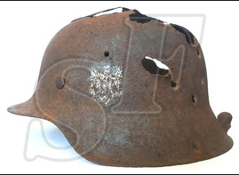 German helmet М42 from Königsberg