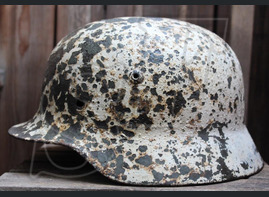 German helmet М35 from Karelia