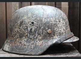 German helmet M40 SS Winter camo