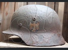 German helmet М40 from Novgorod region