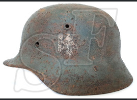 German helmet М40 from village Ezhovka