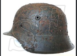 German helmet М42 from Sevastopol