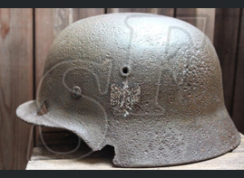 German helmet М40 from Novgorod region