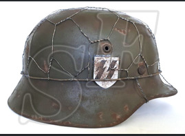 German helmet M35 Waffen SS [Restoration]