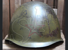 Soviet helmet SSh39 from village Peskovatka