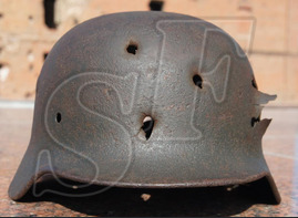 Steel helmet M40 from village Kletskaya
