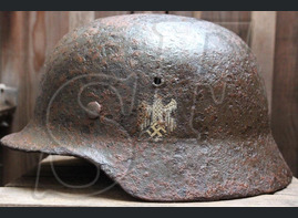 German helmet М40 from Tver region
