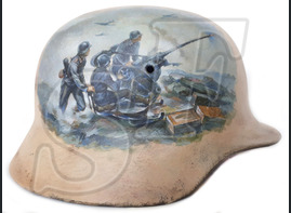Steel helmet M-40 Stalingrad (Restoration)