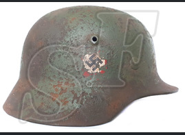 Steel helmet M35 Ordnungspolizei (Restoration)