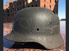 German steel helmet M40 "Luftwaffe" from Stalingrad