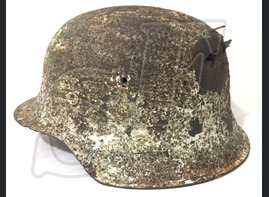 German helmet M42 from village Orlovka