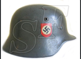 German helmet M35 Ordnungspolizei
