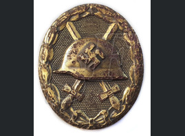 Wound badge in gold / Stalingrad