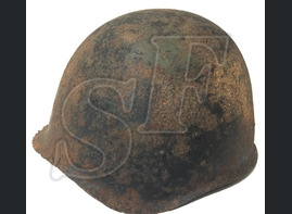 Soviet helmet SSH40 / from Demyansk